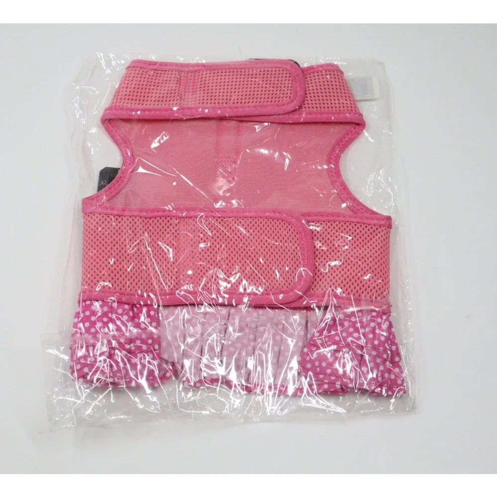 Parisian Pet‎ Polka Dog Harness - Pink - Size L
